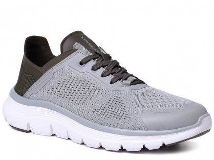 C3926-14 Сер 41-1,42-2,43-2,44-2,45-1 Strobbs П/ботинки Актив.отдых Кроссовки Текстиль, Текстиль, ЭВА,Резина Лето Муж