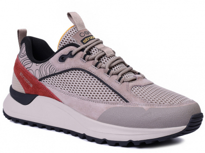 C3931-25 Беж 41-1,42-2,43-2,44-2,45-1 Strobbs П/ботинки Актив.отдых Кроссовки Иск.мат, Текстиль, ЭВА,Резина,ТПУ вставка В/О Муж