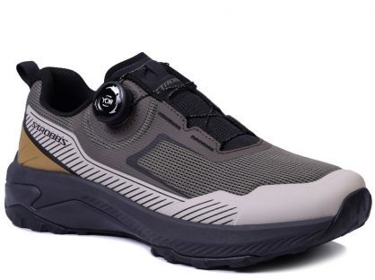 C3912-19 хаки 41-1,42-2,43-2,44-2,45-1 Strobbs П/ботинки Актив.отдых Кроссовки Текстиль, Текстиль, ЭВА,Резина В/О Муж