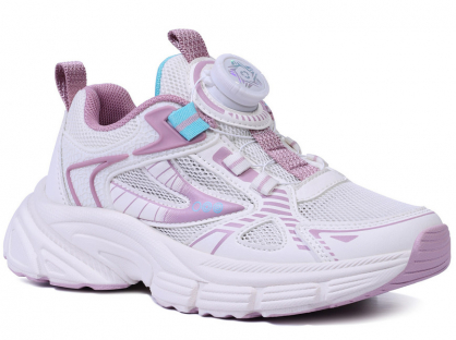 N1804-12 Бел 31-1,32-1,33-2,34-2,35-2 Strobbs П/ботинки Актив.отдых Кроссовки Иск.мат, Текстиль, ЭВА,ТПР Лето жен