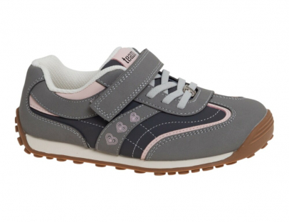 R883014076GR СКАЗКА Серый Девочка Иск.кожа Текстиль 32-37 111111