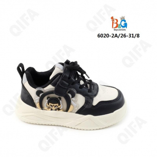 RC51_6020_M-2A Чёр 26-1,27-1,28-2,29-2,30-1,31-1 Boys and Girls П/ботинки Актив.отдых Кроссовки Иск.мат, Текстиль, ЭВА (EVA-Этиленвинилацетат) В/О Муж