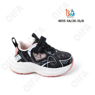 RC51_6035-5A Чёр 26-1,27-1,28-2,29-2,30-1,31-1 Boys and Girls П/ботинки Актив.отдых Кроссовки Иск.мат, Текстиль, ЭВА (EVA-Этиленвинилацетат) В/О жен