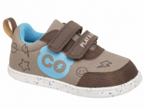 106-1300D Какао 23-2,24-2,25-2,26-2,27-2 Indigo kids П/ботинки Актив.отдых Кроссовки Иск.мат, Текстиль, ТЭП В/О Муж