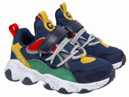 92-053G3 28-2,29-2,30-2,31-2,32-2,33-2 Indigo kids П/ботинки Актив.отдых Кроссовки Иск.мат, Текстиль, ЭВА / ТЭП В/О Муж