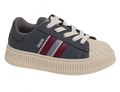 R895813308DGR Т.сер 27-1,28-1,29-1,30-1,31-1,32-1 Сказка П/ботинки Повсед Полукеды Иск.мат, Текстиль В/О жен