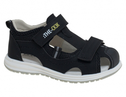 R511311210BK Чёр 27-2,28-2,29-2,30-2,31-2 Сказка П/ботинки Школа Сандалеты Иск.мат, Кожподклад Лето Муж