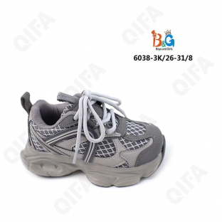 RC51_6038-3K Сер 26-1,27-1,28-2,29-2,30-1,31-1 Boys and Girls П/ботинки Актив.отдых Кроссовки Иск.мат, Текстиль, ЭВА (EVA-Этиленвинилацетат) В/О Муж