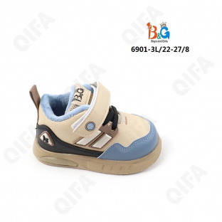 RC51_6901-3R хаки 22-1,23-1,24-2,25-2,26-1,27-1 Boys and Girls П/ботинки Актив.отдых Кроссовки Иск.мат, Текстиль, ЭВА (EVA-Этиленвинилацетат) В/О Муж