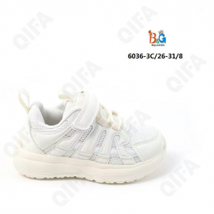 RC51_6036_W-3C Бел 26-1,27-1,28-2,29-2,30-1,31-1 Boys and Girls П/ботинки Актив.отдых Кроссовки Иск.мат, Текстиль, ЭВА (EVA-Этиленвинилацетат) В/О жен