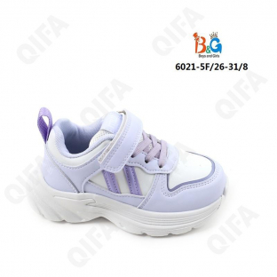 RC51_W6021-5F светло-фиолетовый 26-1,27-1,28-2,29-2,30-1,31-1 Boys and Girls П/ботинки Актив.отдых Кроссовки Иск.мат, Текстиль, ЭВА (EVA-Этиленвинилац