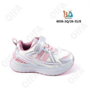 RC51_6036_W-1Q Сереб 26-1,27-1,28-2,29-2,30-1,31-1 Boys and Girls П/ботинки Актив.отдых Кроссовки Иск.мат, Текстиль, ЭВА (EVA-Этиленвинилацетат) В/О ж