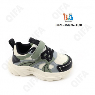 RC51_6021-3M Зел 26-1,27-1,28-2,29-2,30-1,31-1 Boys and Girls П/ботинки Актив.отдых Кроссовки Иск.мат, Текстиль, ЭВА (EVA-Этиленвинилацетат) В/О Муж