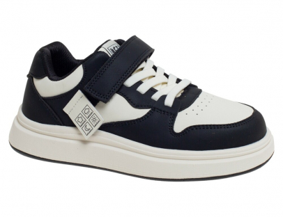 R266514159W/BK белый/черный 33-1,34-2,35-2,36-2,37-1 Сказка П/ботинки Актив.отдых Кроссовки Иск.мат, Текстиль В/О Муж