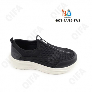 RC51_6075-7A Чёр 32-1,33-1,34-2,35-2,36-1,37-1 Boys and Girls П/ботинки Актив.отдых Слипоны Текстиль, Текстиль, ЭВА (EVA-Этиленвинилацетат) Лето Муж