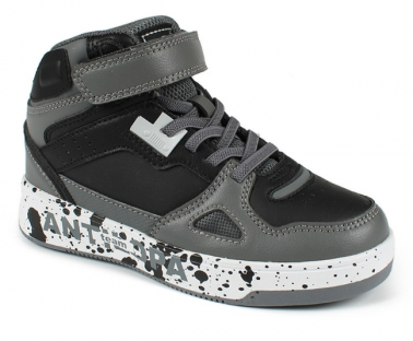 AL 17311 Чёр 31-1,32-1,33-1,34-1,35-1,36-1 Antilopa Ботинки Актив.отдых Кроссовки Иск.мат, Текстиль В/О Муж