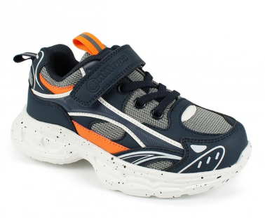 AL 17954 Син 32-1,33-1,34-1,35-1,36-1,37-1 Antilopa П/ботинки Актив.отдых Кроссовки Иск.мат, Текстиль В/О Муж