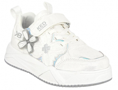 DLJ_2552403_white 28-1,29-1,30-1,31-1,32-1,33-1 Kedberry П/ботинки Актив.отдых Кроссовки Иск.мат, Текстиль, кожа В/О жен