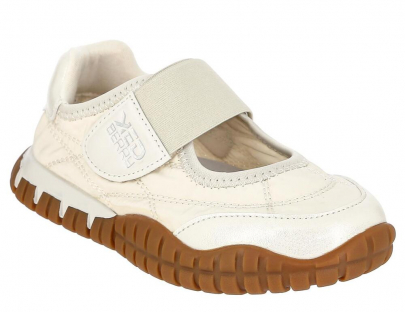 SRN_25-0310_бежевый Текстиль/ИскКожа Без подкладки 27-32 111111 ДС1_Лето Туфли Текстиль KEDBERRY