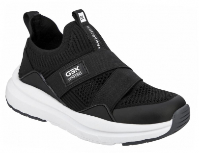 VYN_235-05_черный Текстиль/ИскКожа Без подкладки 30-37 11111111 ДС1_Всесезон Кроссовки Носки KEDBERRY