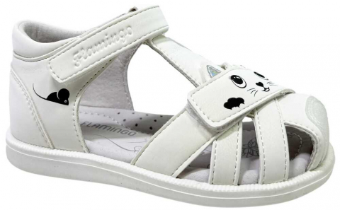 261S-Z6-6779 22-1,23-1,24-1,25-1,26-1,27-1 Flamingo Иск. кожа Нат.кожа 22-27 босоножки