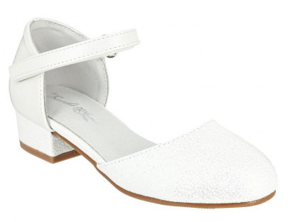 BLU_8103-93-1_white 29-2,30-2,31-2,32-1,33-1,34-1 Kedberry Туфли Празд Босоножки Иск.мат, Кожподклад, кожа Лето жен