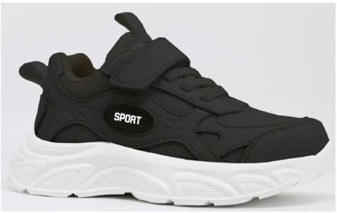 731238-2 Чёр 31-1,32-1,33-1,34-1,35-1 Kapika П/ботинки Актив.отдых Кроссовки Иск.мат, Текстиль, ЭВА В/О Муж