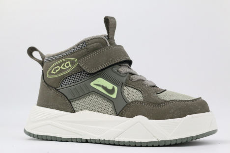 52642уп-2 Зел 26-1,27-1,28-1,29-1,30-1 Kapika Ботинки Актив.отдых Кроссовки Иск.мат, Байка/Флис, ЭВА/ТЭП В/О Муж