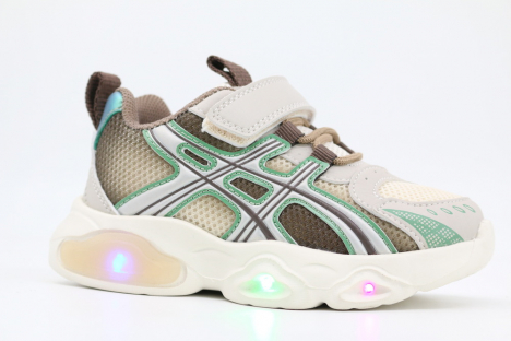 71557-2 серый-олива 22-1,23-1,24-1,25-1,26-1 Kapika П/ботинки Актив.отдых Кроссовки Иск.мат, Текстиль, ЭВА В/О жен