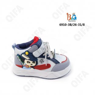 RC51_6910_M-3B Син 26-1,27-1,28-2,29-2,30-1,31-1 Boys and Girls Ботинки Актив.отдых Кроссовки Иск.мат, Текстиль, ЭВА (EVA-Этиленвинилацетат) В/О Муж