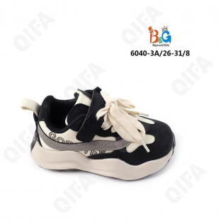 RC51_6040-3A Чёр 26-1,27-1,28-2,29-2,30-1,31-1 Boys and Girls П/ботинки Актив.отдых Кроссовки Иск.мат, Текстиль, ЭВА (EVA-Этиленвинилацетат) В/О Муж