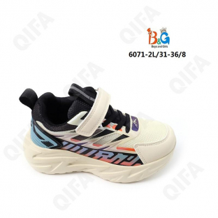 RC51_6071-2L Беж 31-1,32-1,33-2,34-2,35-1,36-1 Boys and Girls П/ботинки Актив.отдых Кроссовки Иск.мат, Текстиль, ЭВА (EVA-Этиленвинилацетат) В/О Муж