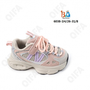 RC51_6038-1H Роз 26-1,27-1,28-2,29-2,30-1,31-1 Boys and Girls П/ботинки Актив.отдых Кроссовки Иск.мат, Текстиль, ЭВА (EVA-Этиленвинилацетат) В/О жен