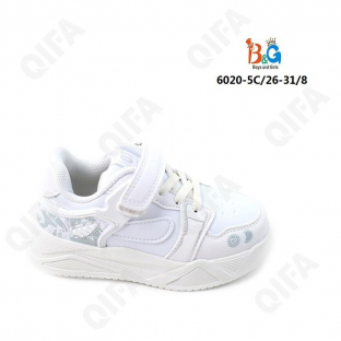 RC51_6020_M-5C Бел 26-1,27-1,28-2,29-2,30-1,31-1 Boys and Girls П/ботинки Актив.отдых Кроссовки Иск.мат, Текстиль, ЭВА (EVA-Этиленвинилацетат) В/О жен