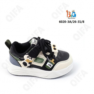 RC51_6020_M-3A Чёр 26-1,27-1,28-2,29-2,30-1,31-1 Boys and Girls П/ботинки Актив.отдых Кроссовки Иск.мат, Текстиль, ЭВА (EVA-Этиленвинилацетат) В/О Муж