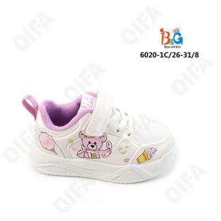 RC51_6020-1C Бел 26-1,27-1,28-2,29-2,30-1,31-1 Boys and Girls П/ботинки Актив.отдых Кроссовки Иск.мат, Текстиль, ЭВА (EVA-Этиленвинилацетат) В/О жен