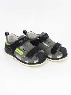 ZR-26-063 Сер 22-2,23-2,24-2,25-2,26-2,27-2 Top Tally П/ботинки Повсед Сандалеты Иск.мат, Кожподклад, ТПР Лето Муж