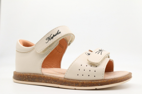 31860-1 Беж 23-1,24-1,25-1,26-1,27-1 Kapika Туфли Повсед Сандалеты Нат.кожа, Кожподклад, ТЭП (термоэластопласт) Лето жен