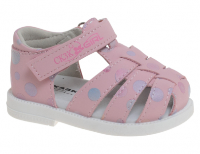 R822210038P Роз 17-2,18-2,19-2,20-2,21-2 Сказка П/ботинки Повсед Сандалеты Иск.мат, Иск.кожа Лето жен