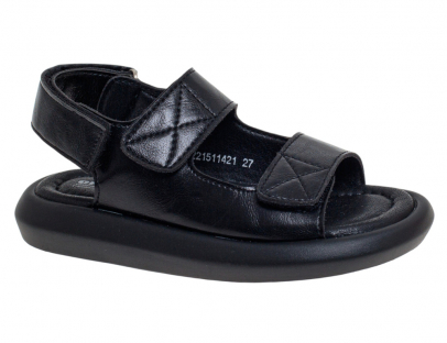 R221511421BK Чёр 27-1,28-2,29-2,30-2,31-2,32-1 Сказка Туфли Повсед Сандалии Иск.мат, Иск.кожа Лето Муж