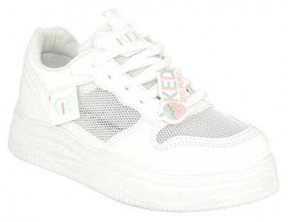 BMR_2503-01_white 35-1,36-1,37-1,38-1,39-1 Kedberry П/ботинки Актив.отдых Кроссовки Иск.мат, Без подклада, ПВХ Лето жен