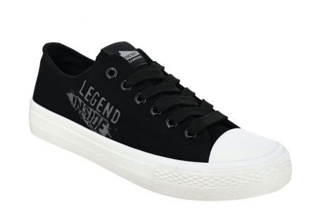 BMV_2508-17_black 33-1,34-1,35-1,36-1,37-1,38-1,39-1,40-1 Kenka П/ботинки Актив.отдых Полукеды Текстиль, Текстиль, ПВХ Лето Муж