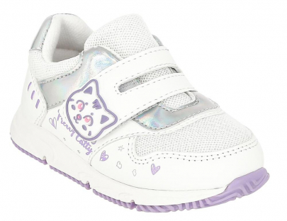 FTX_318-013_white 22-1,23-1,24-1,25-1,26-1,27-1 Kenka П/ботинки Актив.отдых Кроссовки Иск.мат, Текстиль, ТЭП В/О жен