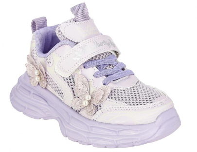 HZR_25-966_lilac 27-1,28-1,29-1,30-1,31-1,32-1 Kenka П/ботинки Актив.отдых Кроссовки Иск.мат, Без подклада, ЭВА Лето жен