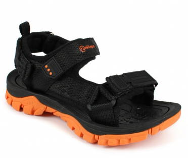 AL 17430 Син 37-1,38-1,39-1,40-1,41-1,42-1 Antilopa Туфли Актив.отдых Сандалии Текстиль, Текстиль Лето Муж