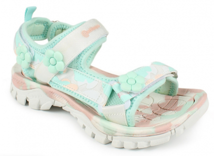 AL 17431 Гол 30-1,31-1,32-1,33-1,34-1,35-1 Antilopa Туфли Актив.отдых Сандалии Текстиль, Текстиль Лето жен