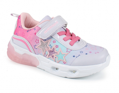 AL 17297 Фиол 24-1,25-1,26-1,27-1,28-1,29-1 Antilopa П/ботинки Актив.отдых Кроссовки Текстиль, Текстиль В/О жен