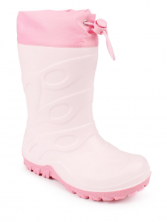 AL 17761 Роз 30-1,31-1,32-1,33-1,34-1,35-1 Antilopa Сапоги Повсед Веллингтон ПВХ, Текстиль В/О жен