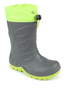 AL 17760 Сер 30-1,31-1,32-1,33-1,34-1,35-1 Antilopa Сапоги Повсед Веллингтон ПВХ, Текстиль В/О Муж