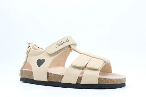 31862к-3 Беж 22-1,23-1,24-1,25-1,26-1 Kapika Туфли Повсед Сандалеты Иск.мат, Кожподклад, ЭВА Лето жен